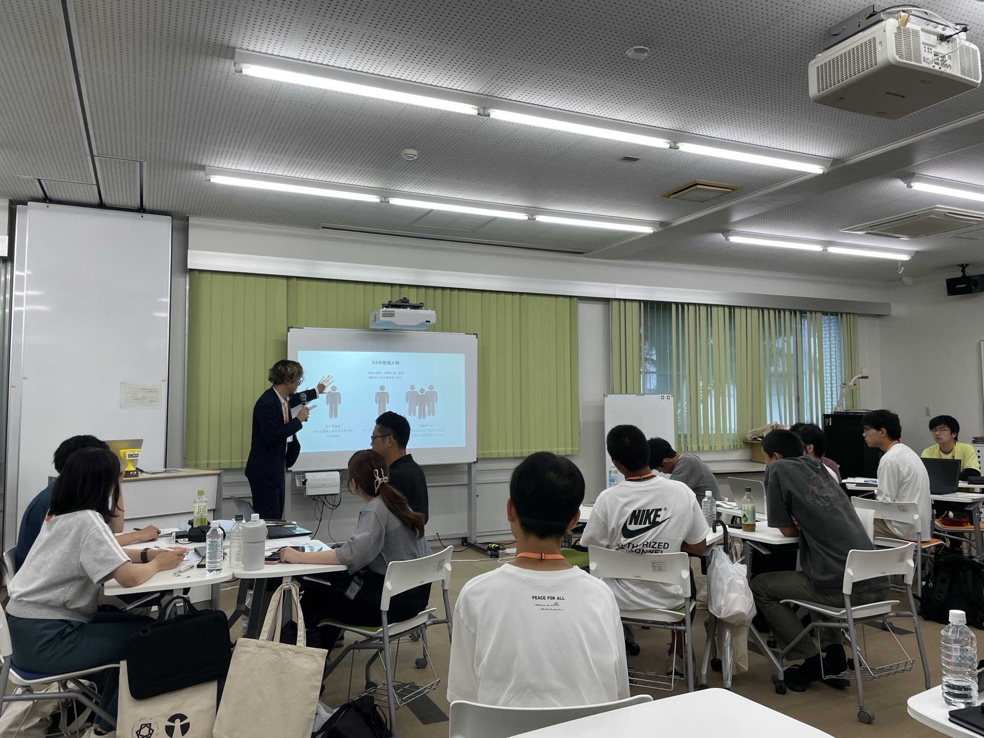 キックオフ講義の様子