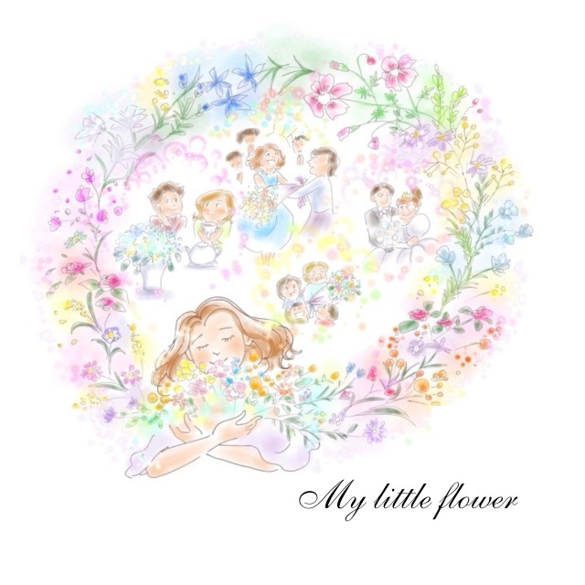My little flower（柘植 沙織）のロゴ